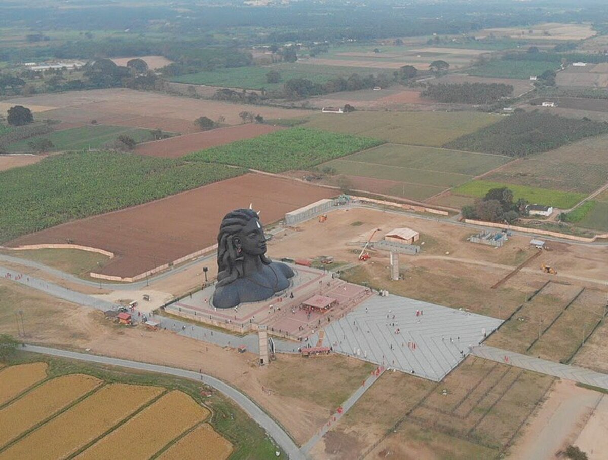 Where Is Adiyogi Statue Situated At James Kaiser Blog