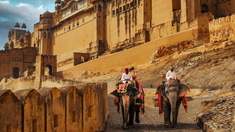 Elephant Ride in Jaipur Fort