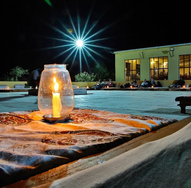 Evening Dinner in Jaisalmer Desert